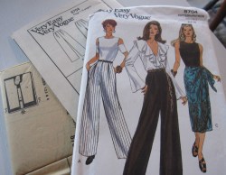 8704 EZ VOG PANTS, MOCK WRAP SKIRT LENGTHS PATTERN 6-10
